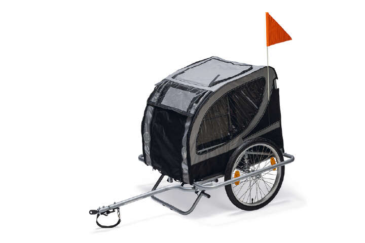 KARLIE Hunde-Fahrradanhänger Doggy Liner Paris